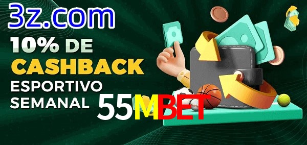 10% de bônus de cashback na 55Mbet