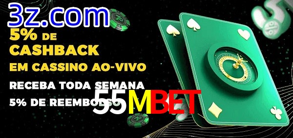 Promoções do cassino ao Vivo 55Mbet
